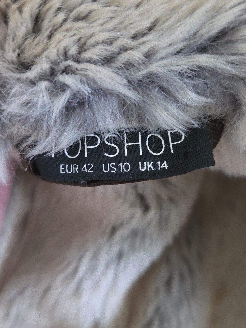 Olive  Faux Fur Lined Parka Jacket - Picture 3 of 4